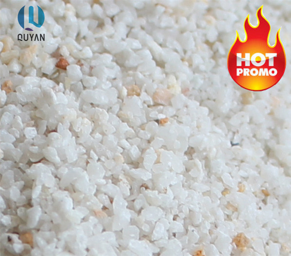 High Purity Fused Silica Sand Low Thermal Expansion Quartz Sand For Precision Casting