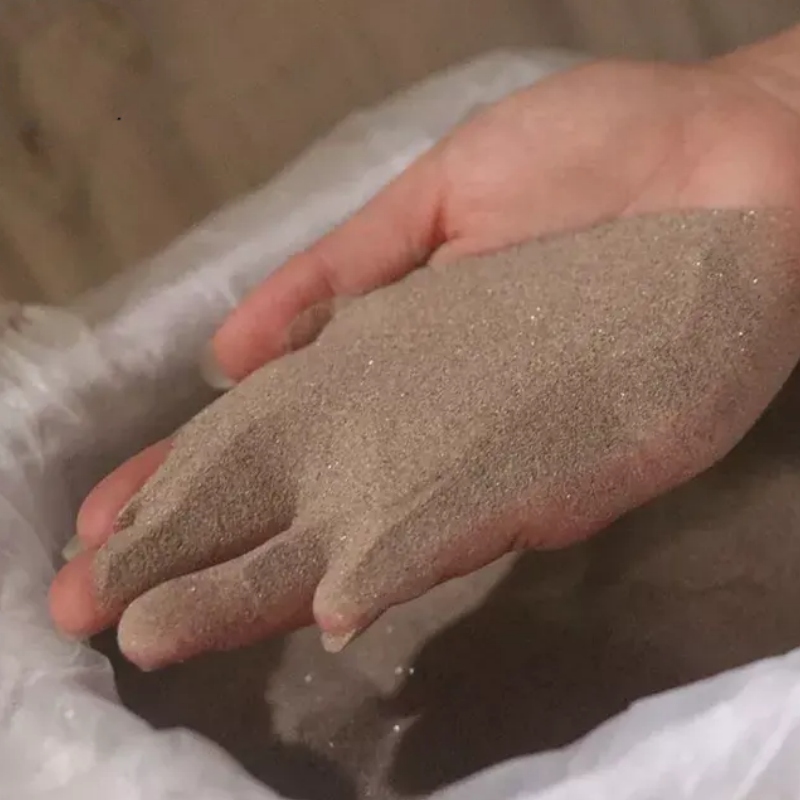 Refractory Zircon Sand 2340°C Melting Point for High-Temperature Kilns